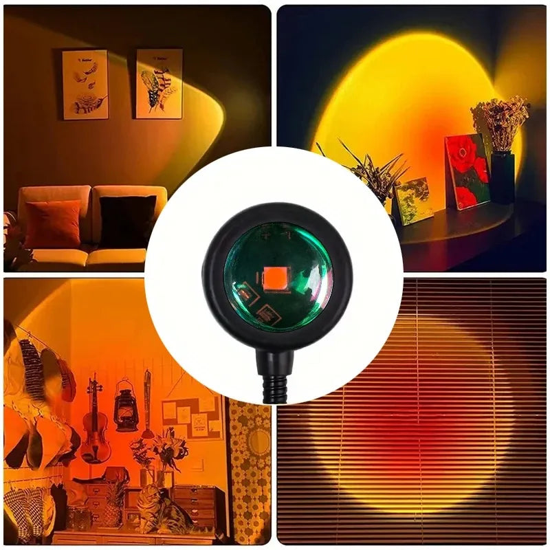 The Lunéa Sahévate Sunset Lamp is more than lighting—it is an aesthetic experience that adds warmth, elegance.