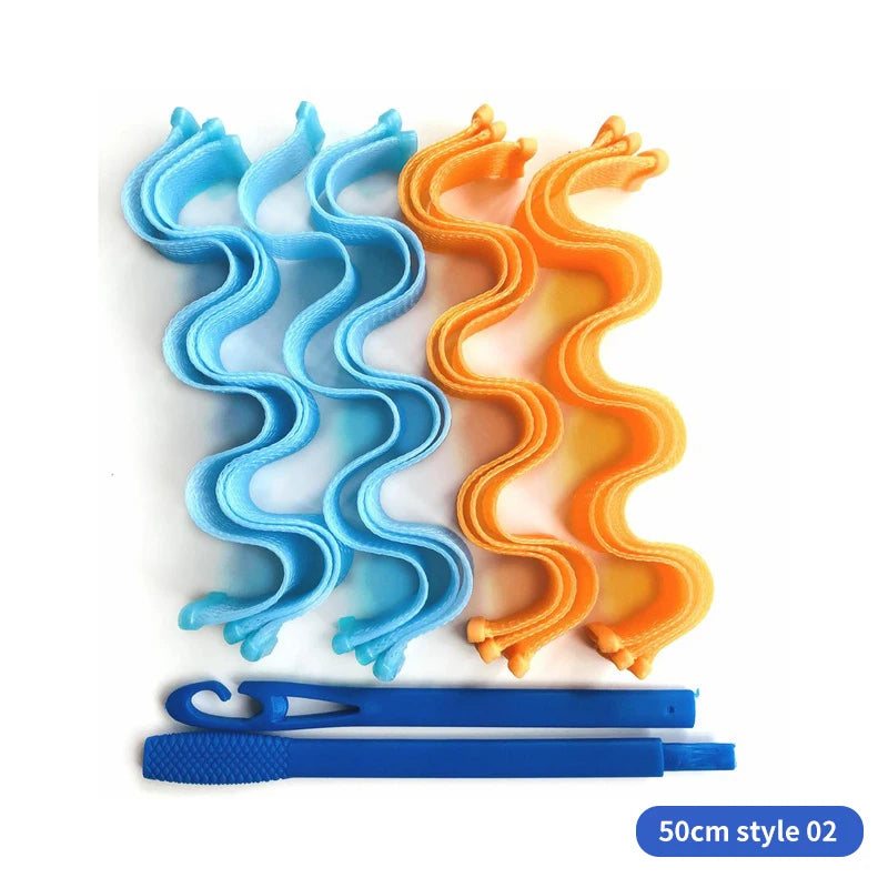 The Lunéa Sahévate Heatless Curlers are a premium hair styling solution designed to create beautiful, long-lasting curls without the use of heat or damage. Crafted for modern, effortless styling, they allow you to achieve salon-like waves while protecting
