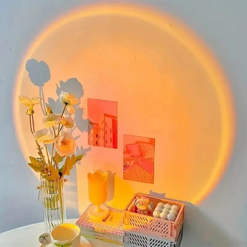 The Lunéa Sahévate Sunset Lamp is more than lighting—it is an aesthetic experience that adds warmth, elegance.