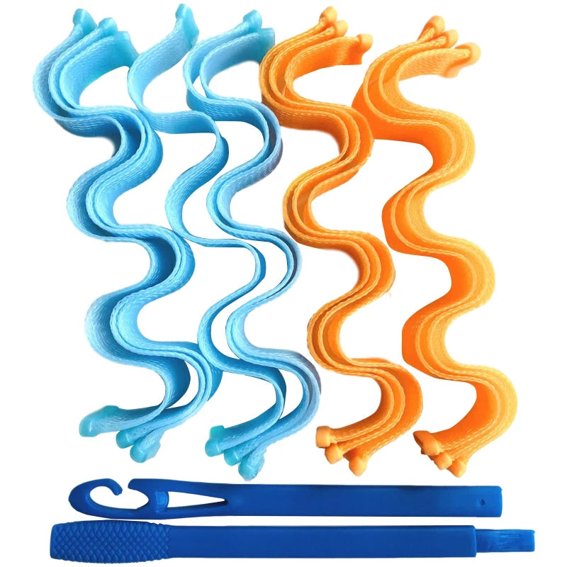 The Lunéa Sahévate Heatless Curlers are a premium hair styling solution designed to create beautiful, long-lasting curls without the use of heat or damage. Crafted for modern, effortless styling, they allow you to achieve salon-like waves while protecting