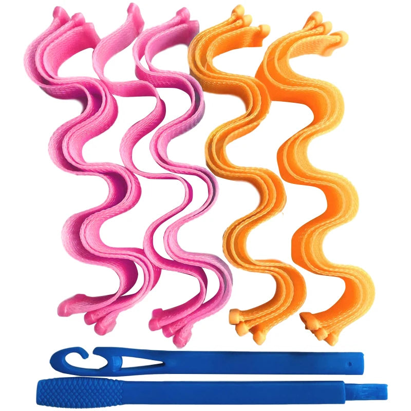 The Lunéa Sahévate Heatless Curlers are a premium hair styling solution designed to create beautiful, long-lasting curls without the use of heat or damage. Crafted for modern, effortless styling, they allow you to achieve salon-like waves while protecting