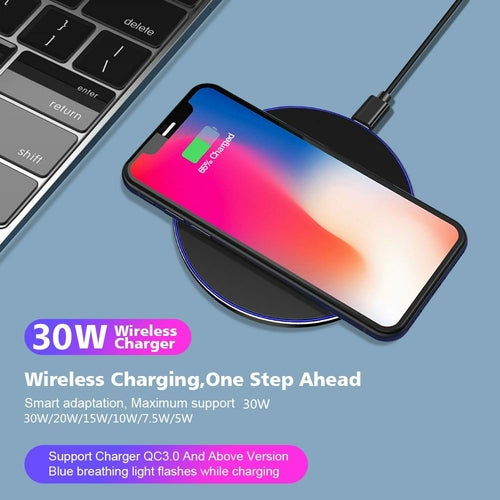 Lunéa Sahévate – Dragon W9 30W Fast Wireless Charging Pad